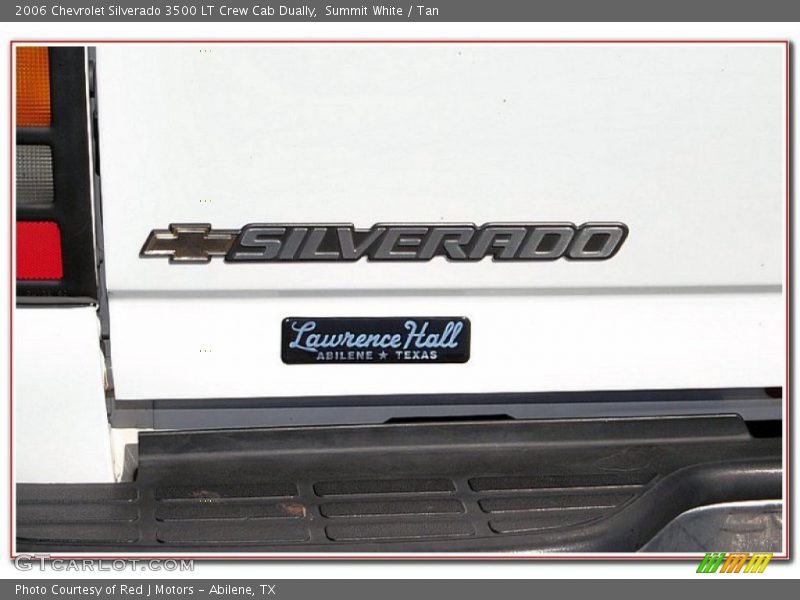 Summit White / Tan 2006 Chevrolet Silverado 3500 LT Crew Cab Dually