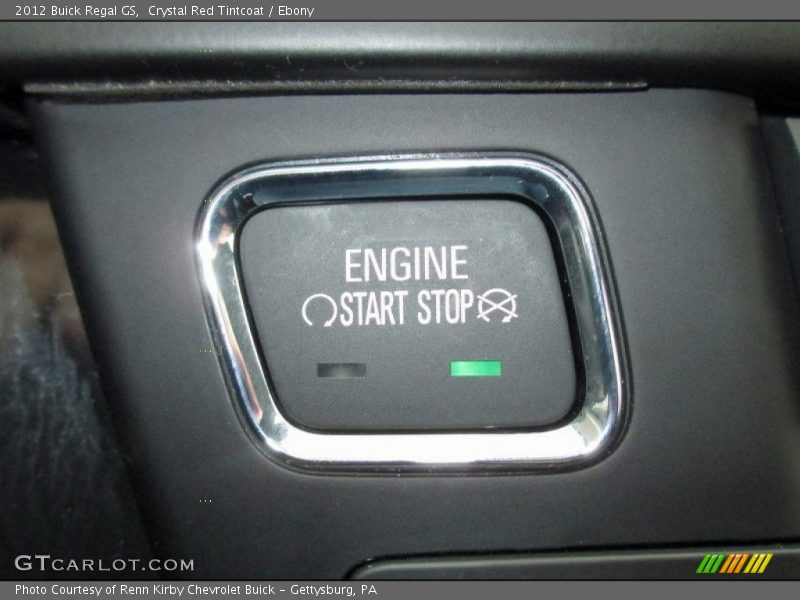 Controls of 2012 Regal GS