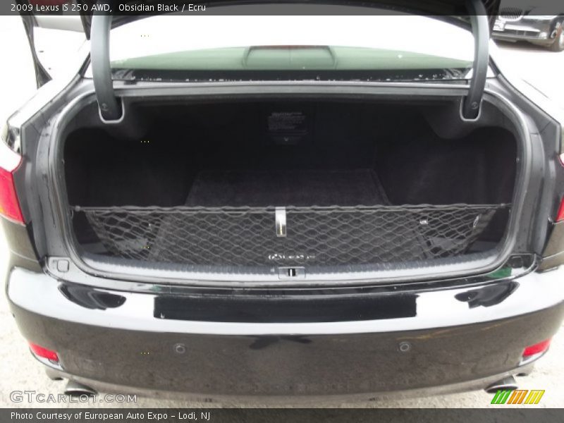 Obsidian Black / Ecru 2009 Lexus IS 250 AWD