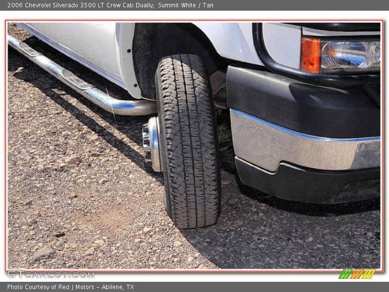 Summit White / Tan 2006 Chevrolet Silverado 3500 LT Crew Cab Dually