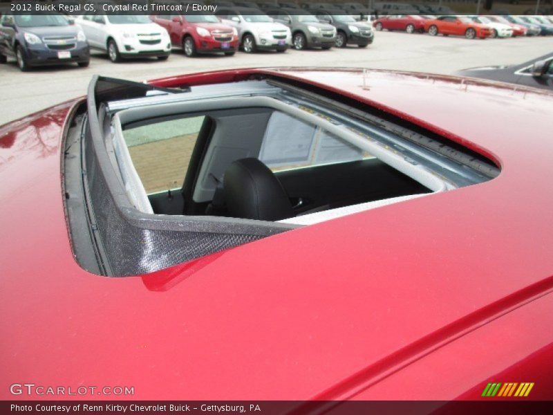 Sunroof of 2012 Regal GS