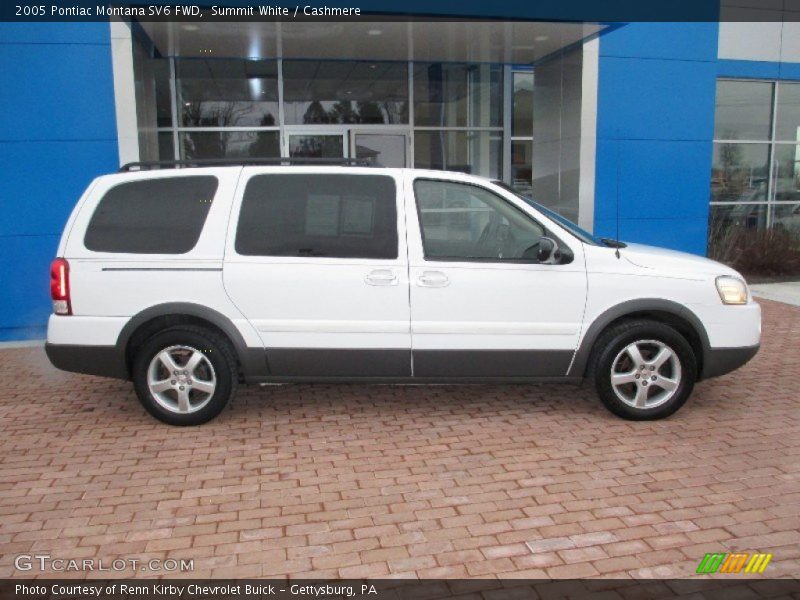 Summit White / Cashmere 2005 Pontiac Montana SV6 FWD