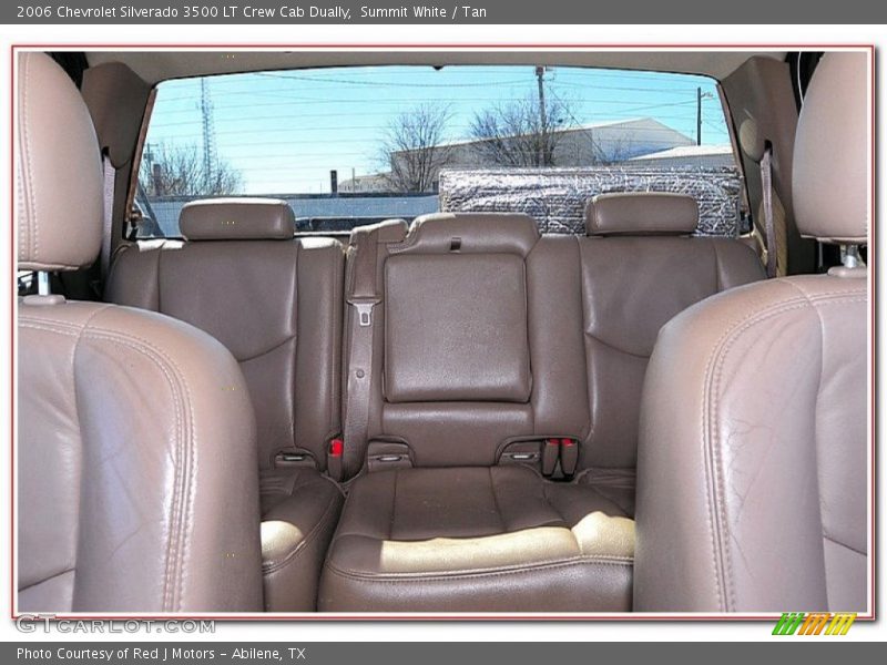 Summit White / Tan 2006 Chevrolet Silverado 3500 LT Crew Cab Dually