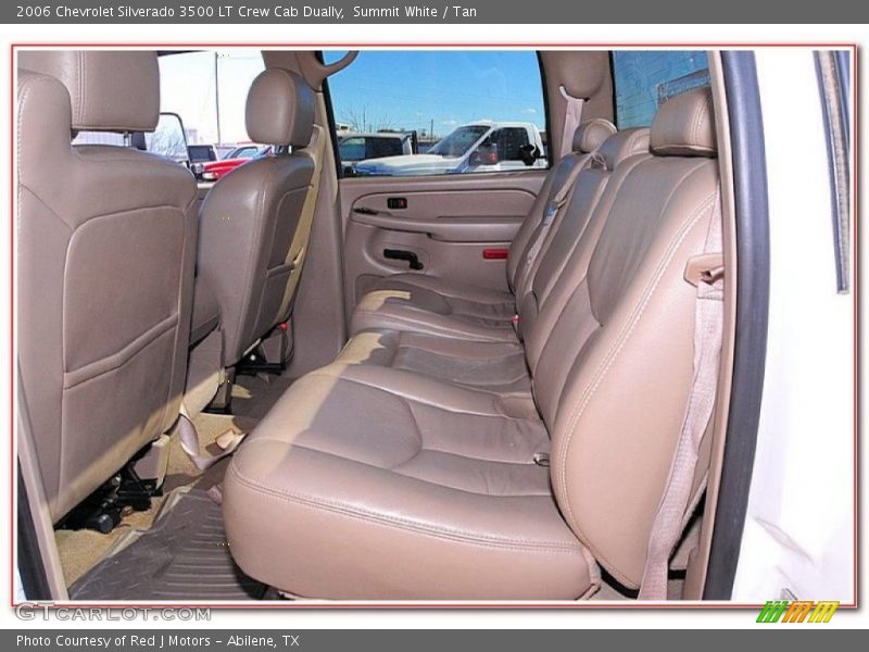 Summit White / Tan 2006 Chevrolet Silverado 3500 LT Crew Cab Dually
