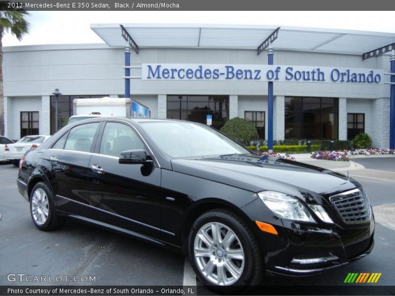 Black / Almond/Mocha 2012 Mercedes-Benz E 350 Sedan