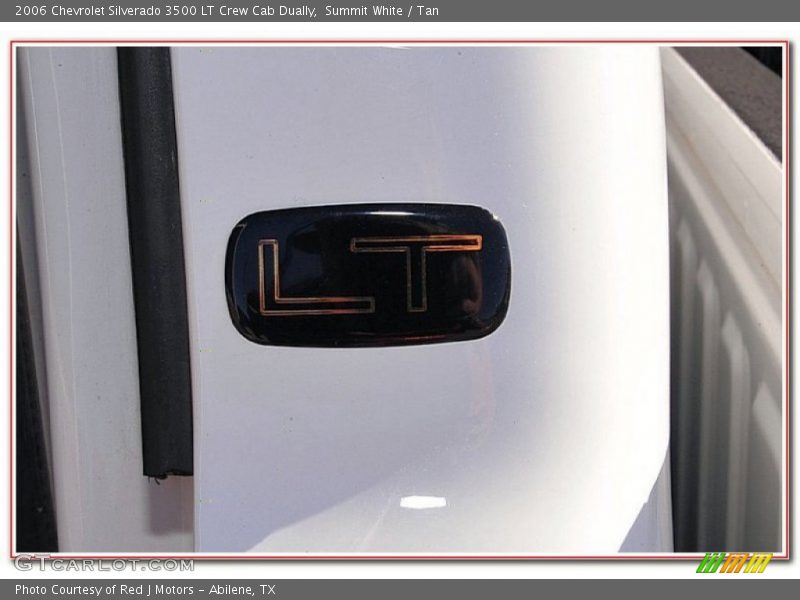 Summit White / Tan 2006 Chevrolet Silverado 3500 LT Crew Cab Dually