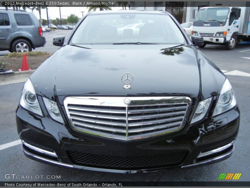 Black / Almond/Mocha 2012 Mercedes-Benz E 350 Sedan