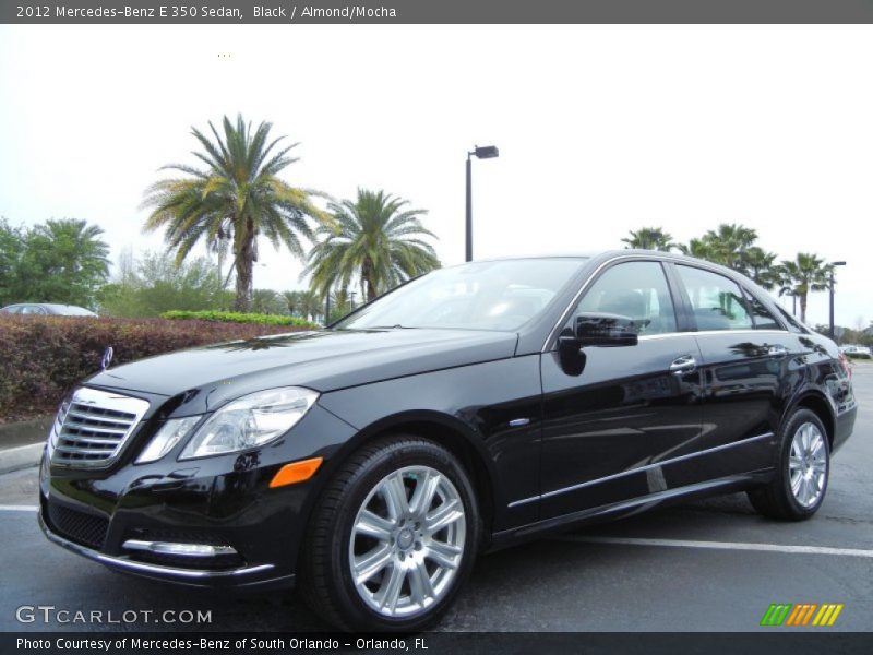 Front 3/4 View of 2012 E 350 Sedan