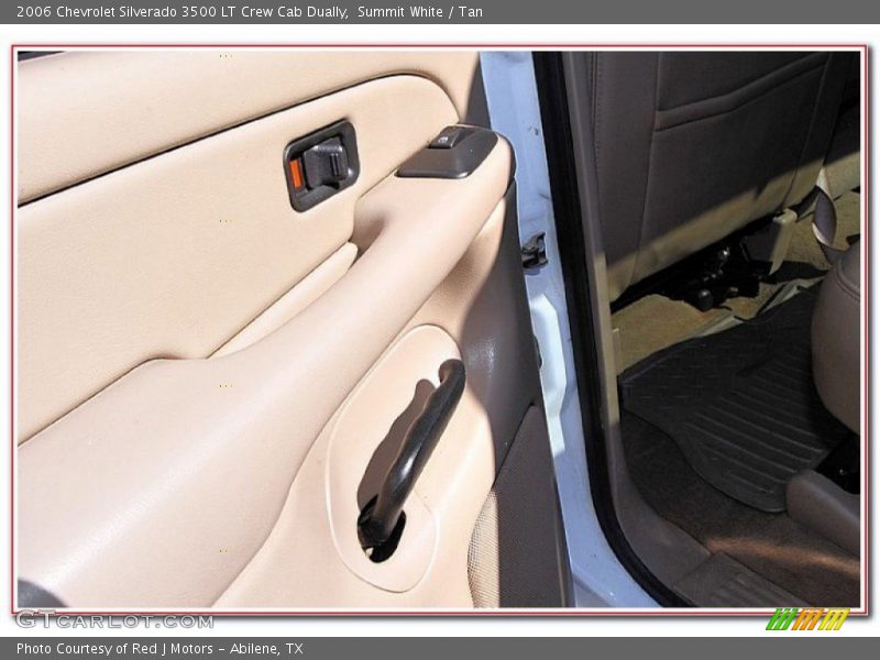 Summit White / Tan 2006 Chevrolet Silverado 3500 LT Crew Cab Dually