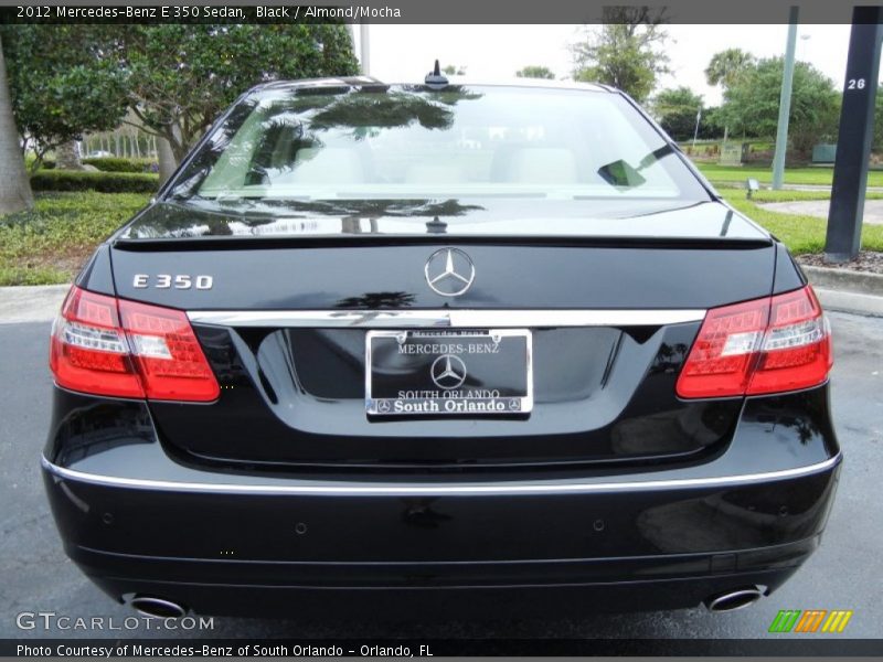 Black / Almond/Mocha 2012 Mercedes-Benz E 350 Sedan