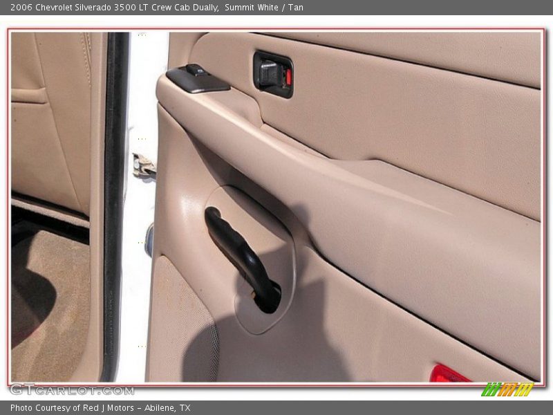 Summit White / Tan 2006 Chevrolet Silverado 3500 LT Crew Cab Dually