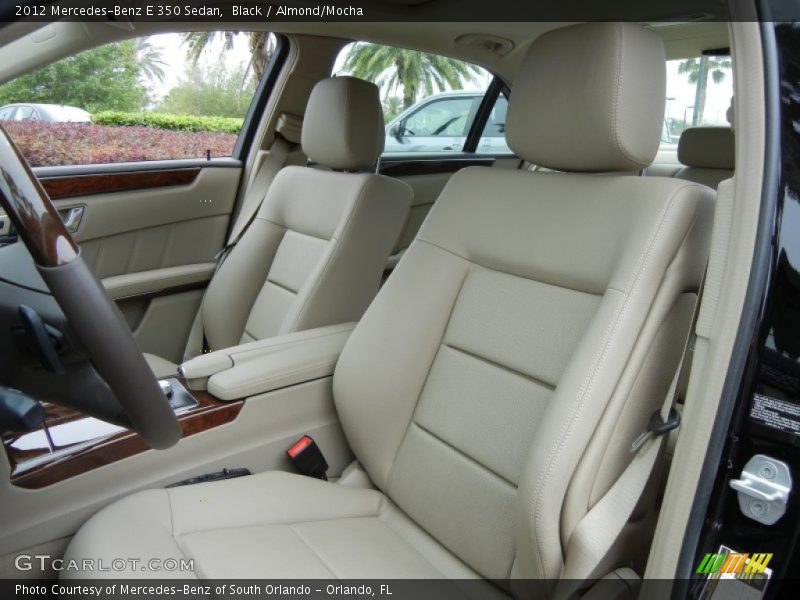Front Seat of 2012 E 350 Sedan