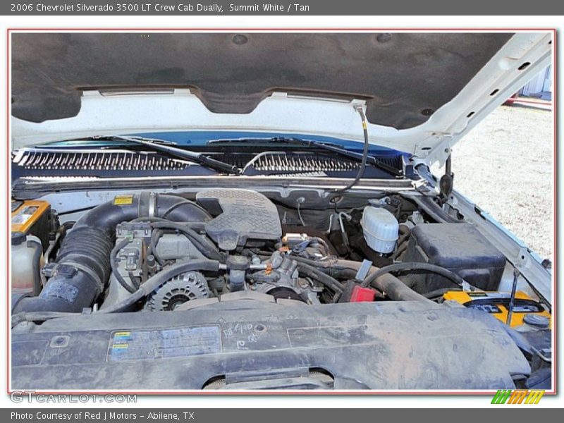 Summit White / Tan 2006 Chevrolet Silverado 3500 LT Crew Cab Dually