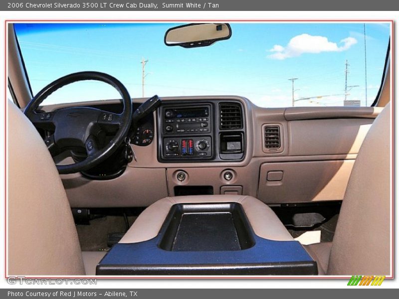 Summit White / Tan 2006 Chevrolet Silverado 3500 LT Crew Cab Dually