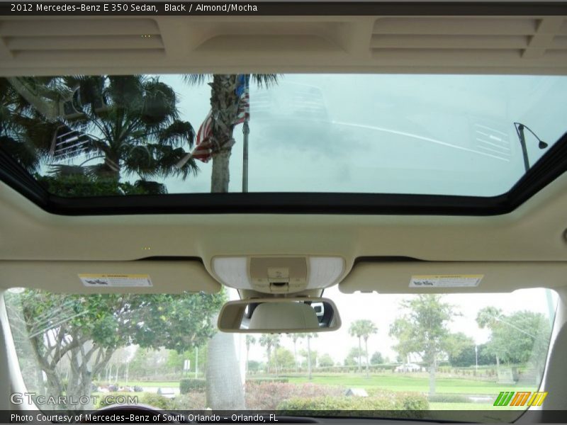 Sunroof of 2012 E 350 Sedan