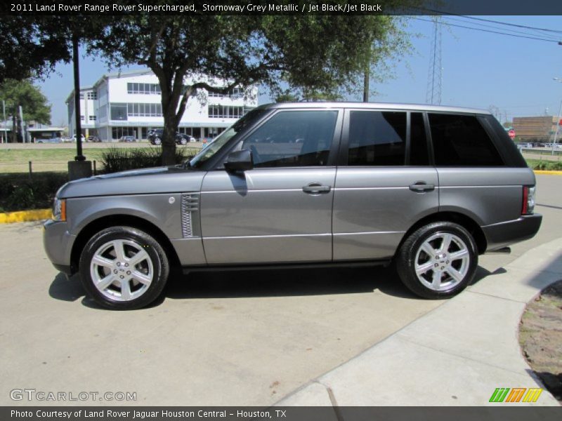 Stornoway Grey Metallic / Jet Black/Jet Black 2011 Land Rover Range Rover Supercharged