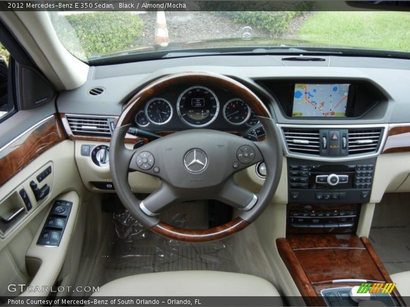 Dashboard of 2012 E 350 Sedan
