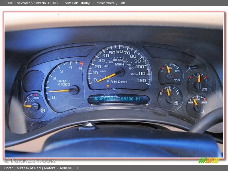 Summit White / Tan 2006 Chevrolet Silverado 3500 LT Crew Cab Dually