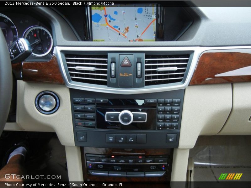 Controls of 2012 E 350 Sedan
