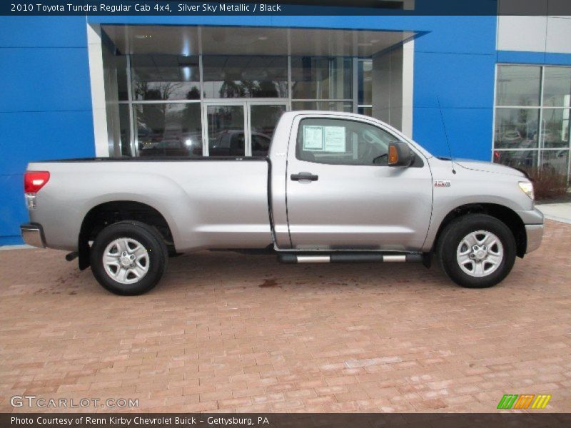  2010 Tundra Regular Cab 4x4 Silver Sky Metallic