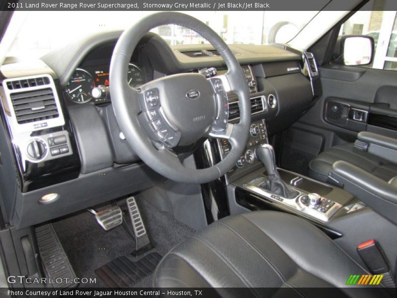 Stornoway Grey Metallic / Jet Black/Jet Black 2011 Land Rover Range Rover Supercharged