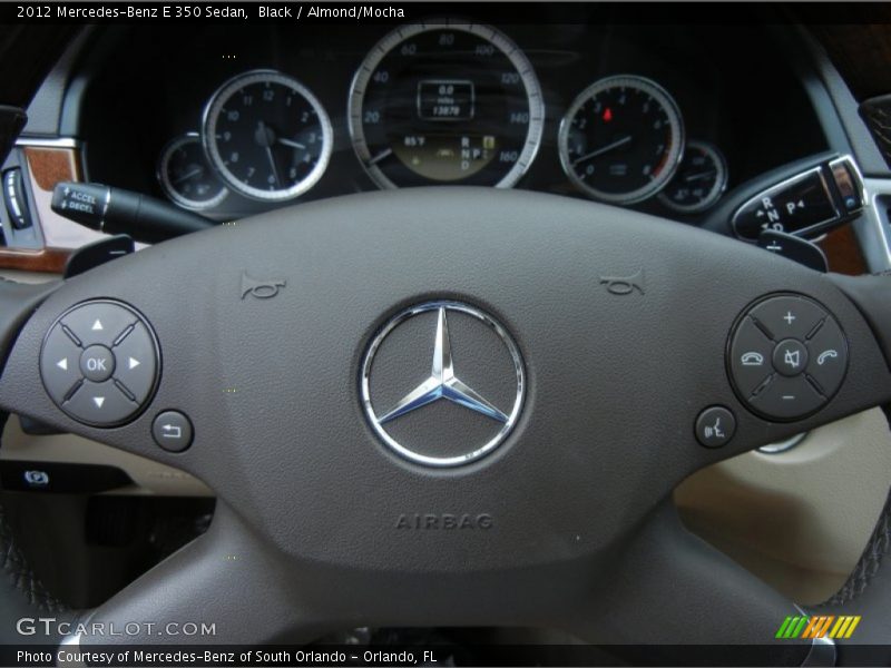Controls of 2012 E 350 Sedan