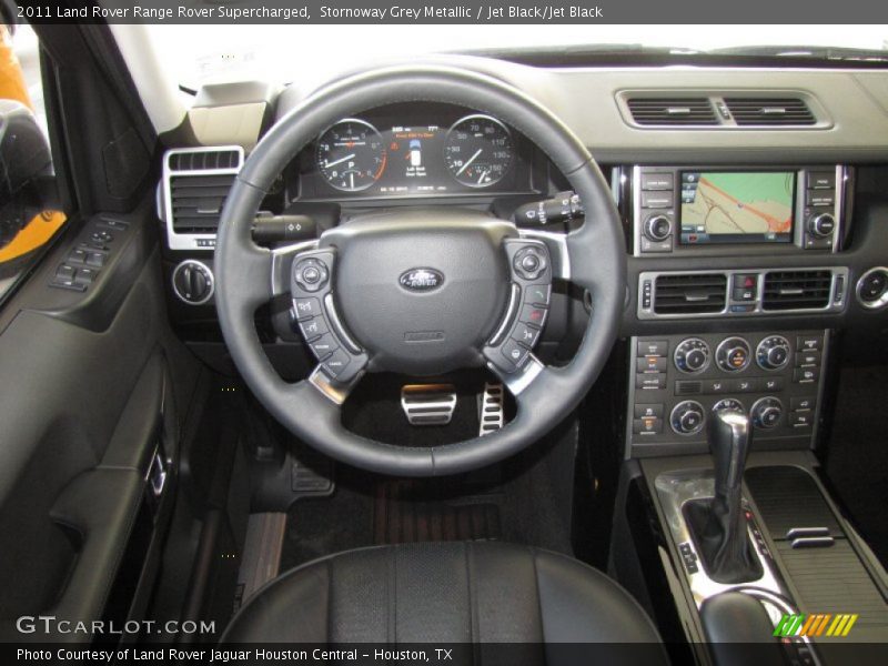 Stornoway Grey Metallic / Jet Black/Jet Black 2011 Land Rover Range Rover Supercharged