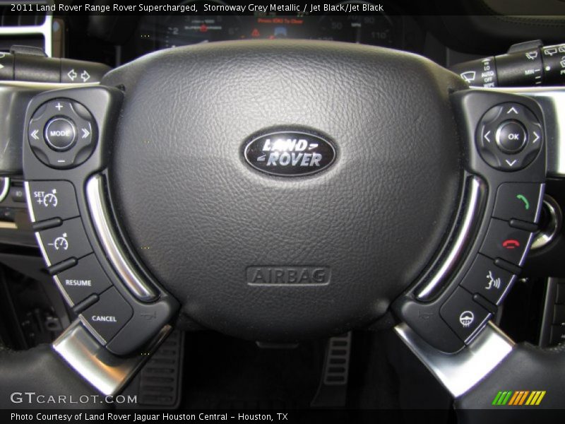Stornoway Grey Metallic / Jet Black/Jet Black 2011 Land Rover Range Rover Supercharged