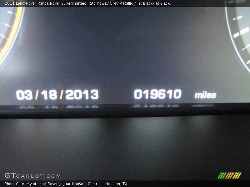 Stornoway Grey Metallic / Jet Black/Jet Black 2011 Land Rover Range Rover Supercharged