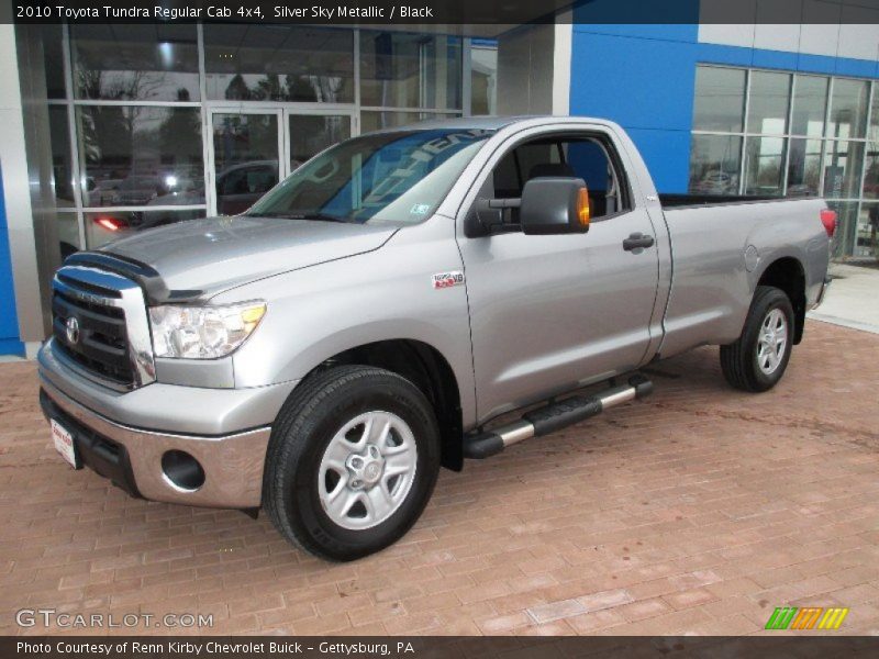 Front 3/4 View of 2010 Tundra Regular Cab 4x4