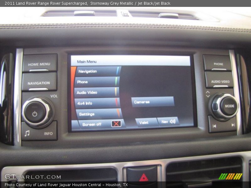 Stornoway Grey Metallic / Jet Black/Jet Black 2011 Land Rover Range Rover Supercharged