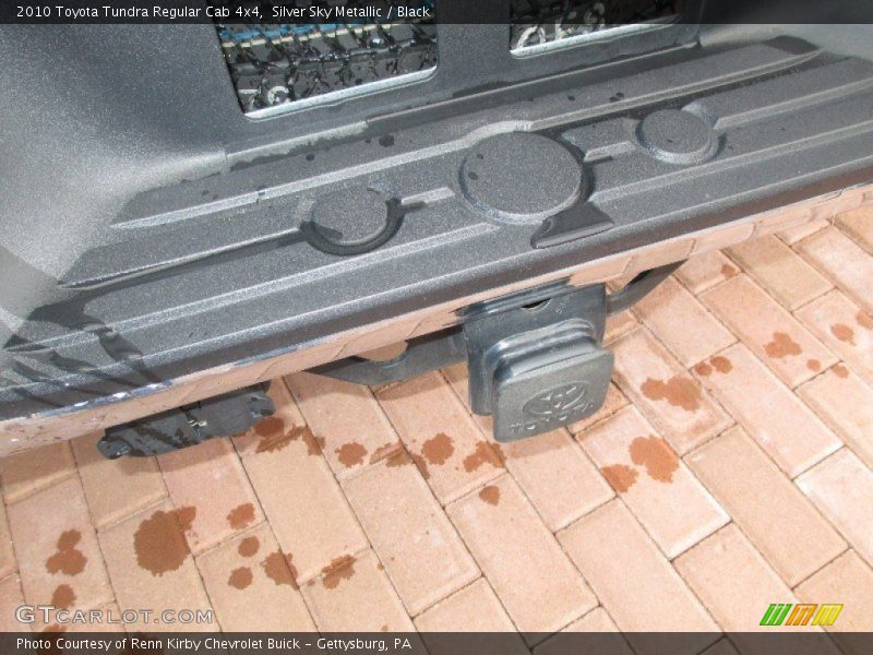Silver Sky Metallic / Black 2010 Toyota Tundra Regular Cab 4x4