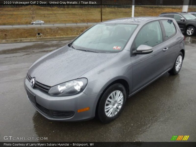 Front 3/4 View of 2010 Golf 2 Door