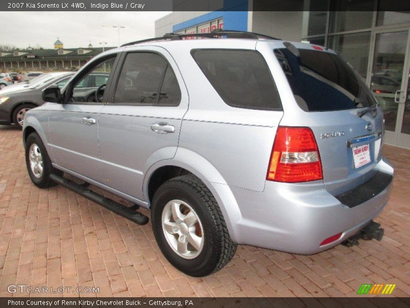 Indigo Blue / Gray 2007 Kia Sorento LX 4WD