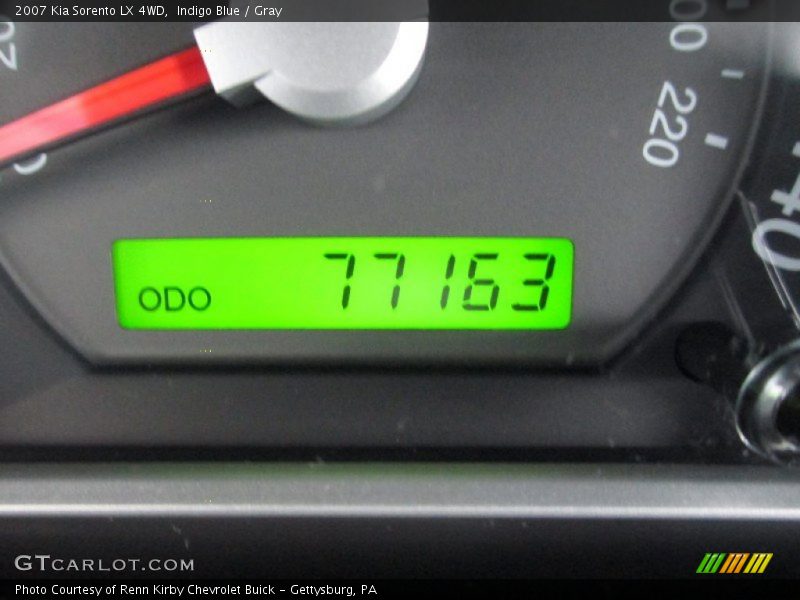 Indigo Blue / Gray 2007 Kia Sorento LX 4WD