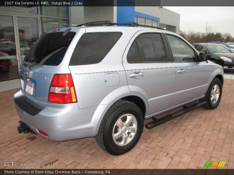 Indigo Blue / Gray 2007 Kia Sorento LX 4WD