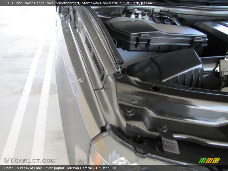 Stornoway Grey Metallic / Jet Black/Jet Black 2011 Land Rover Range Rover Supercharged