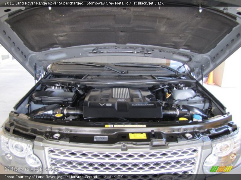 Stornoway Grey Metallic / Jet Black/Jet Black 2011 Land Rover Range Rover Supercharged