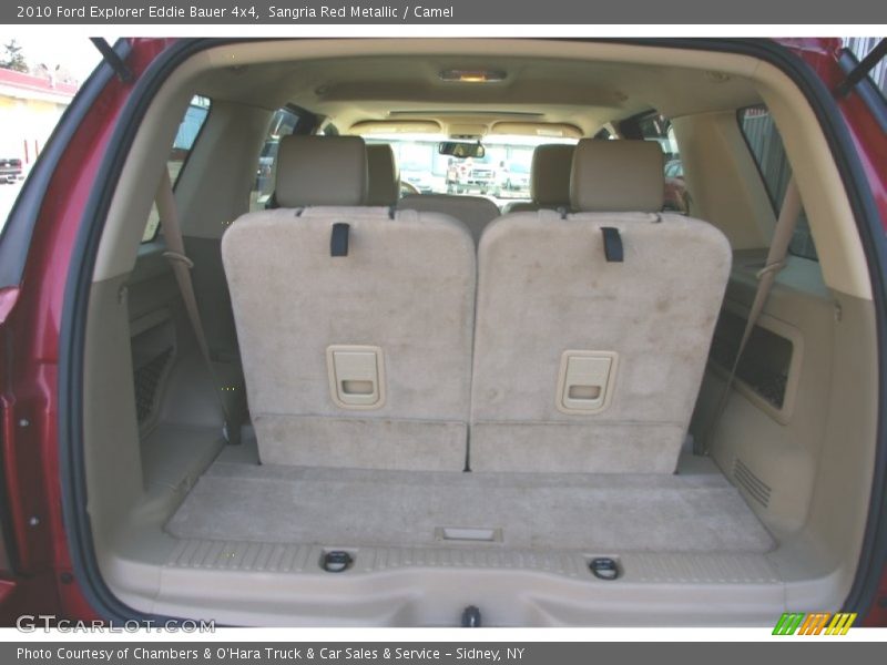 Sangria Red Metallic / Camel 2010 Ford Explorer Eddie Bauer 4x4