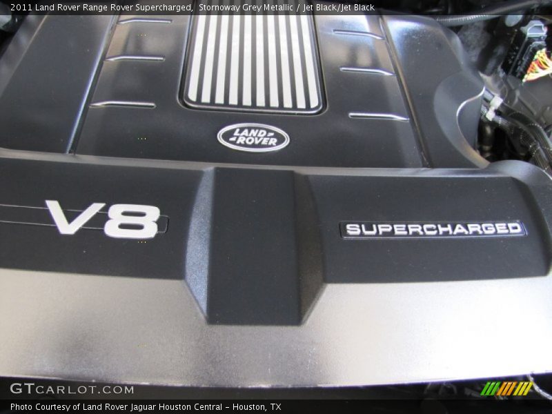 Stornoway Grey Metallic / Jet Black/Jet Black 2011 Land Rover Range Rover Supercharged