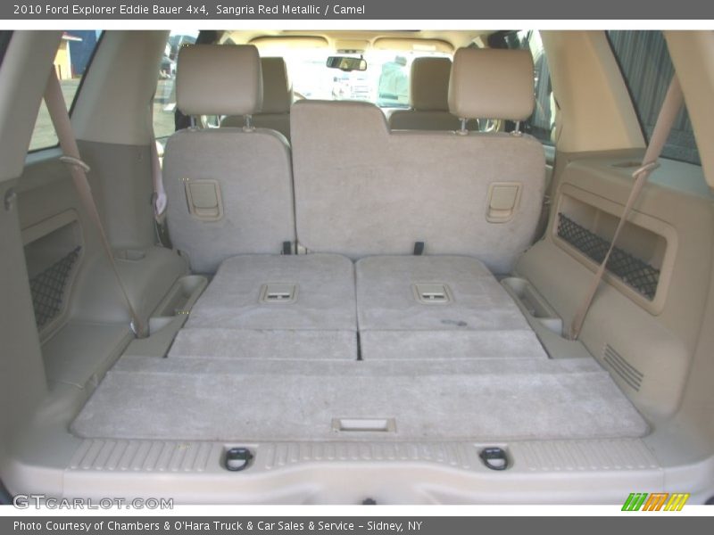 Sangria Red Metallic / Camel 2010 Ford Explorer Eddie Bauer 4x4