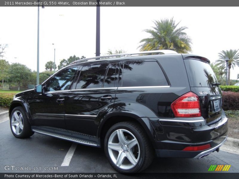 Obsidian Black Metallic / Black 2011 Mercedes-Benz GL 550 4Matic