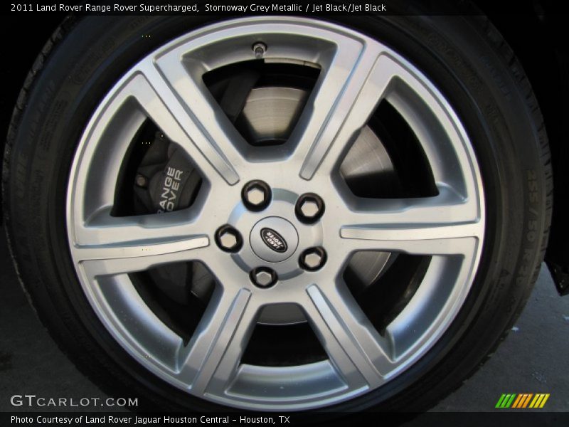 Stornoway Grey Metallic / Jet Black/Jet Black 2011 Land Rover Range Rover Supercharged