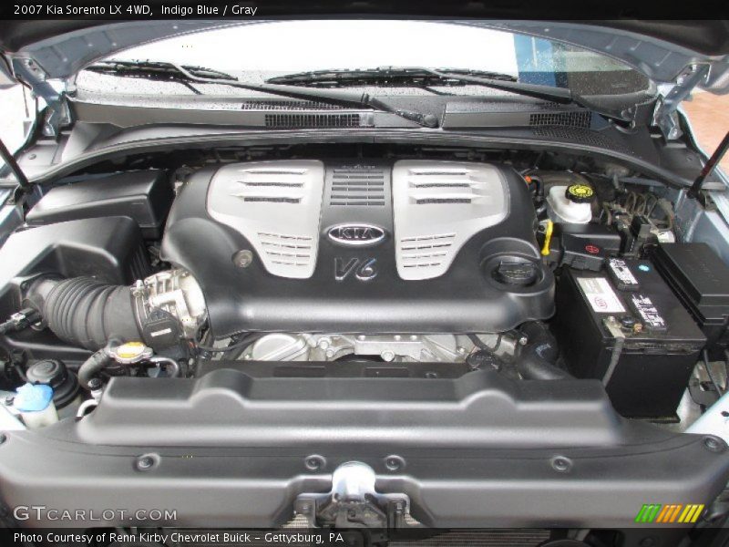 Indigo Blue / Gray 2007 Kia Sorento LX 4WD