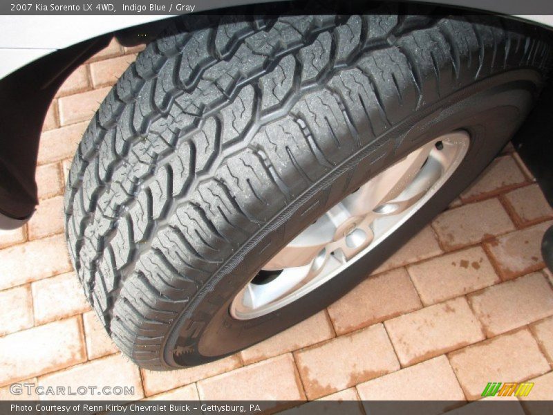 Indigo Blue / Gray 2007 Kia Sorento LX 4WD