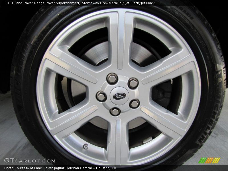Stornoway Grey Metallic / Jet Black/Jet Black 2011 Land Rover Range Rover Supercharged