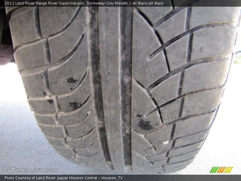 Stornoway Grey Metallic / Jet Black/Jet Black 2011 Land Rover Range Rover Supercharged