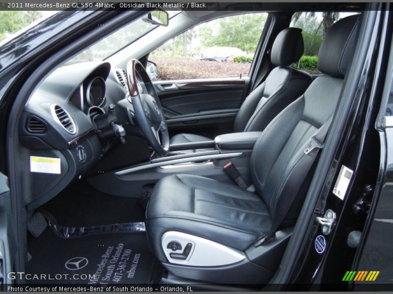  2011 GL 550 4Matic Black Interior