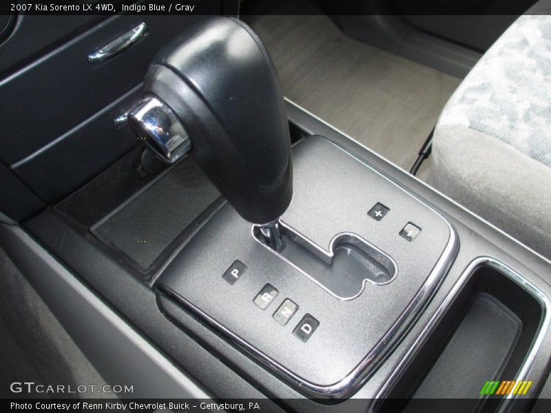 Indigo Blue / Gray 2007 Kia Sorento LX 4WD