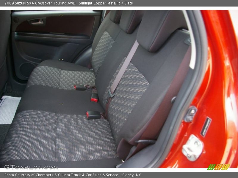 Sunlight Copper Metallic / Black 2009 Suzuki SX4 Crossover Touring AWD